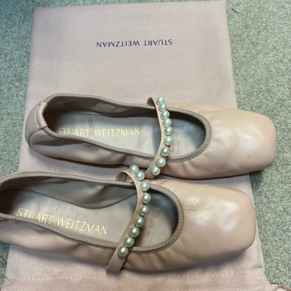 Stuart weitzman goldie ballet flats Eu 40 US9.5